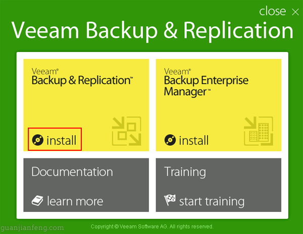 Veeam Backup & Replication试用（一）：安装及配置_veeam_06
